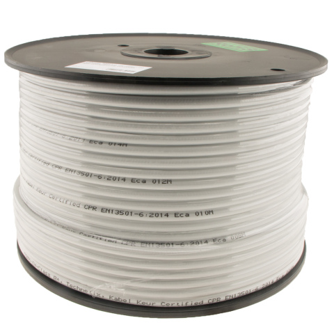 BBAtechniek artnr. 65021 - Coaxkabel 75Ω  A+ Kabelkeur / Ziggo  7mm C9 (100m)