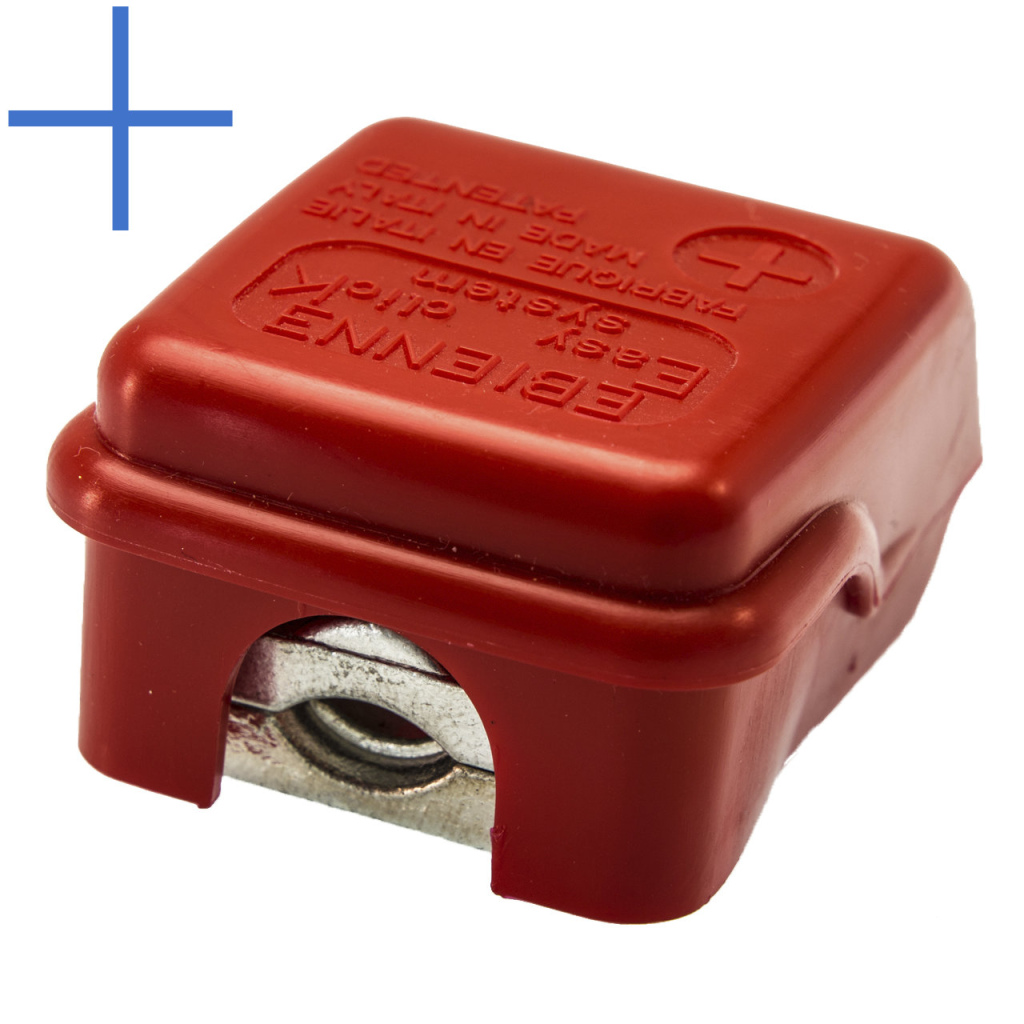 BBAtechniek - Accupoolklem 35mm² + rood Quicksluiting (10x)