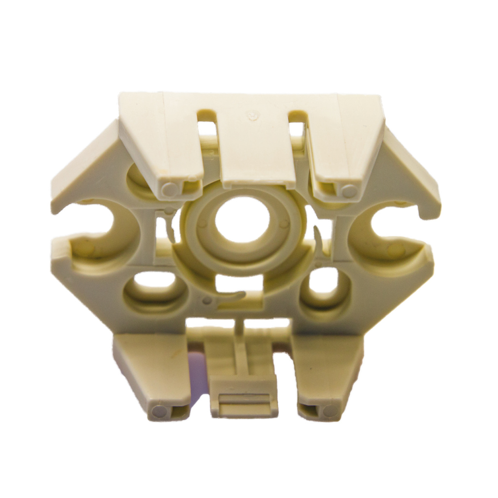 BBAtechniek - Wago Winsta Midi verdeelblok + montageplaat (1x)