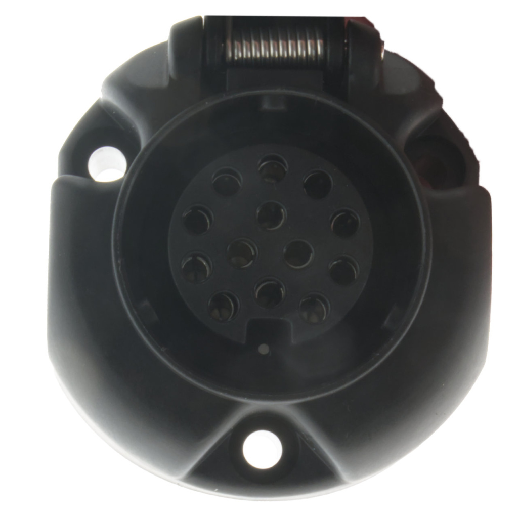 BBAtechniek - Stekkerdoos 13-polig Jeager mistlamp afsl. (1x)