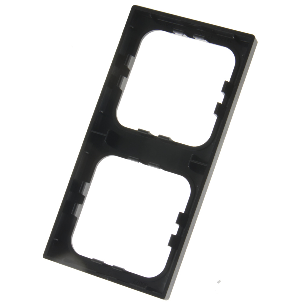 BBAtechniek - S 30.000 afdekraam 2-vak satijn zwart (1x)