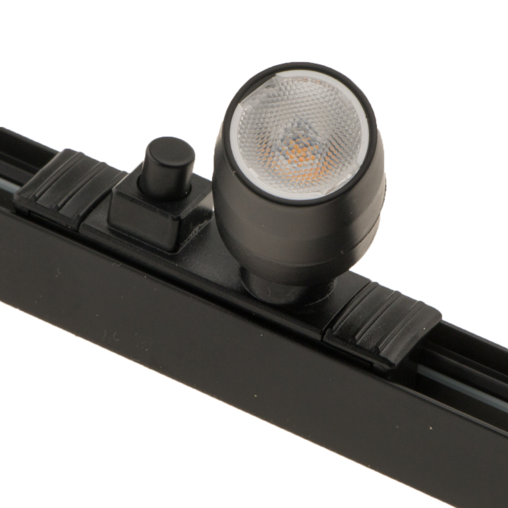 BBAtechniek - Rialto B LED spot met schakelaar 12V 1W (1x)