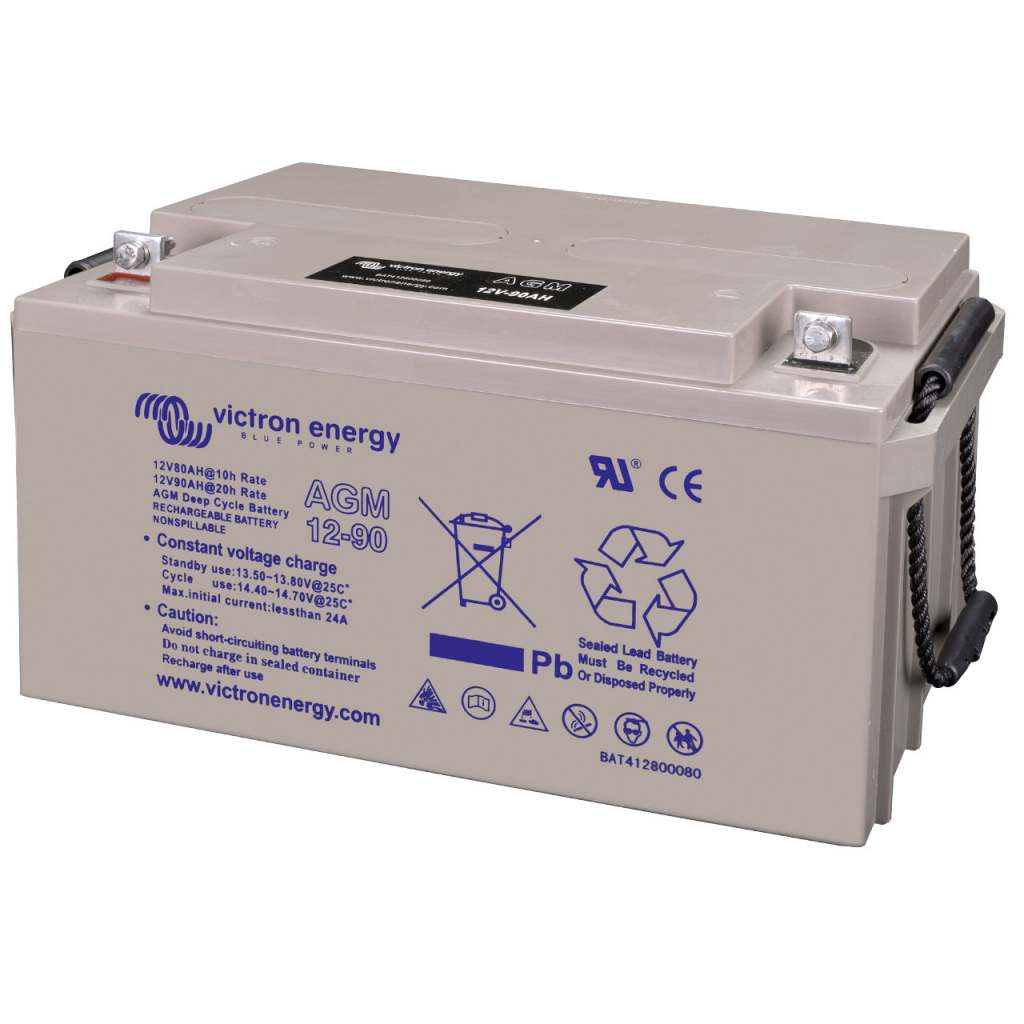 BBAtechniek - 12V 90Ah Victron AGM Accu M6 (1x)