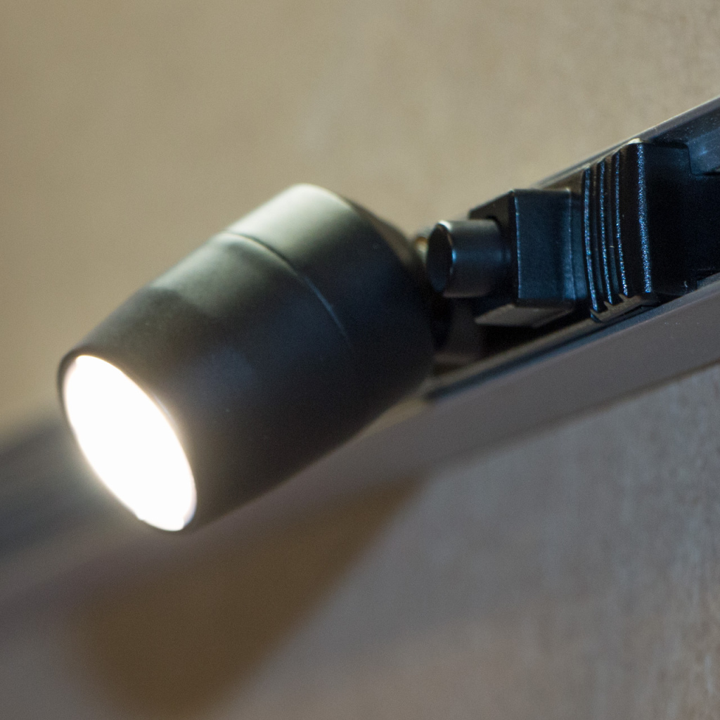 BBAtechniek - Rialto B LED spot met schakelaar 12V 1W (1x)