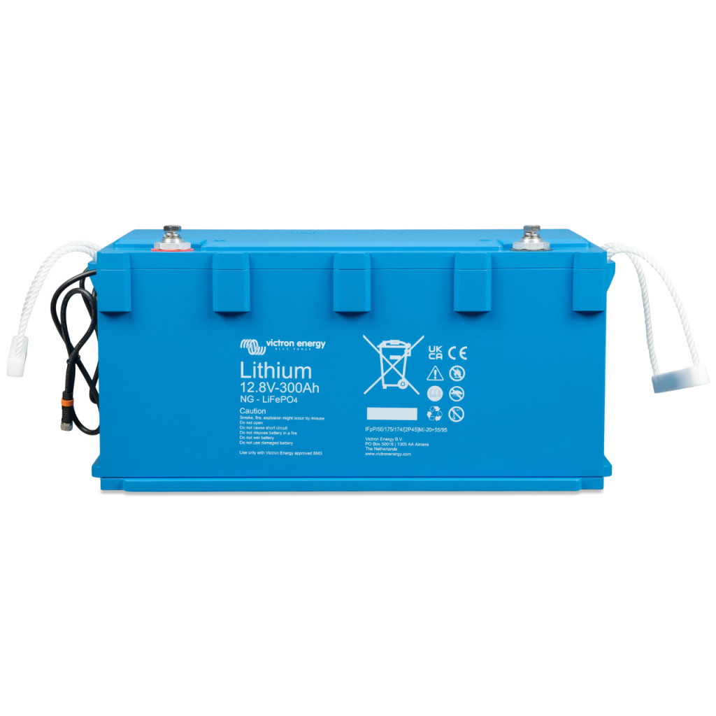 BBAtechniek - LiFePO4 accu 12.8V 300Ah NG M8 (1x)