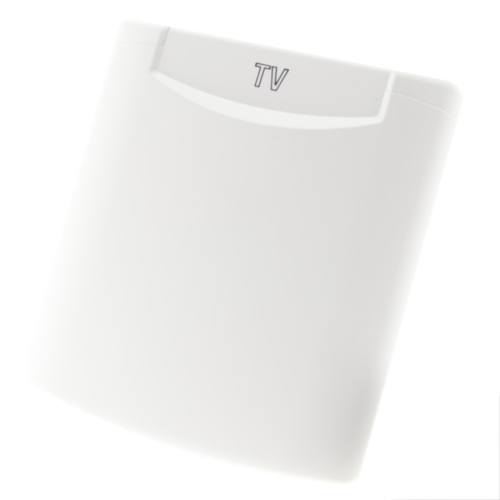 BBAtechniek - Losse klep TV icoon Reinweiss (1x)