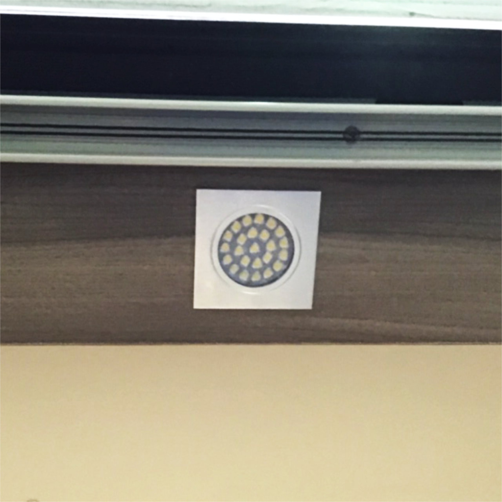 BBAtechniek - Adria C LED inbouwspot 12V 1.6W touch switch (1x)