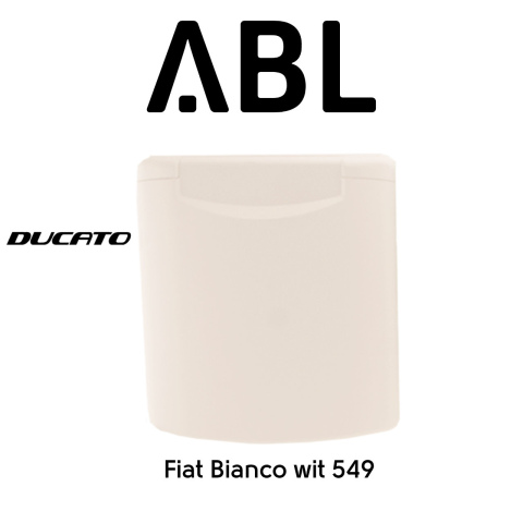 buitenwand-contactdozen - Fiat Bianco wit 549 Ducato