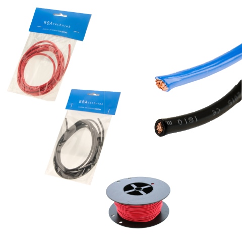 kabels-12v - (12V) Enkel aderig 4.0mm2