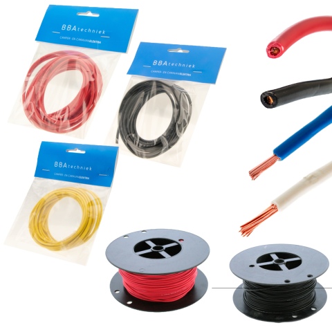 kabels-12v - (12V) Enkel aderig 2.5mm2