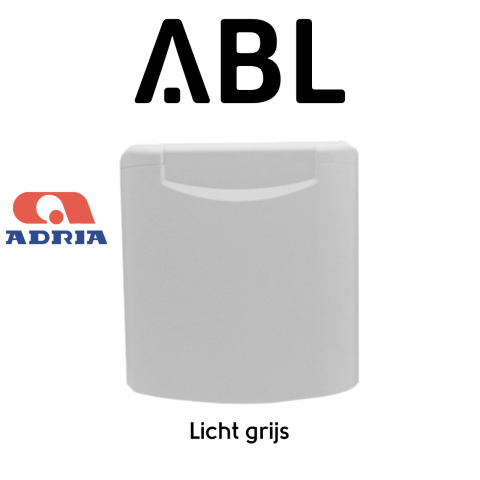 buitenwand-contactdozen - Licht grijs Adria