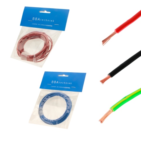 kabels-12v - (12V) Enkel aderig 1.5mm2