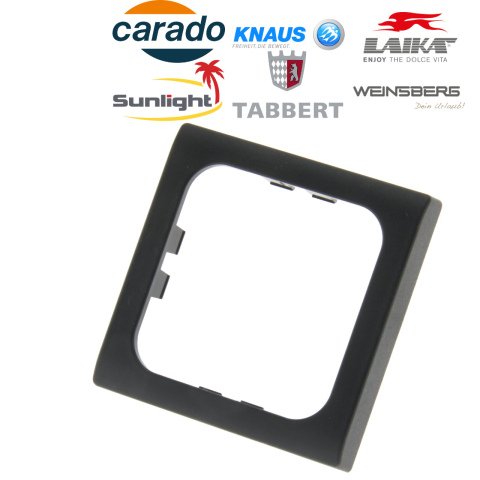 BBAtechniek artnr. 45153 - S 30.000 afdekraam 1-vak satijn zwart (1x)