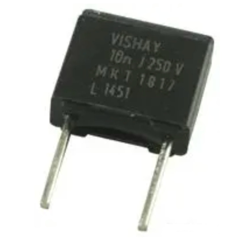 BBAtechniek artnr. 60252 - Vishay CAP 1uF 63V PET 2 pin (1x)