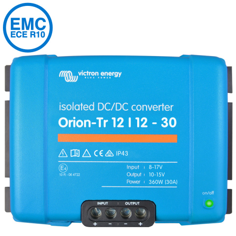 BBAtechniek artnr. 8570 - Victron Orion-Tr 12/12-30A 360W isolated (1x)