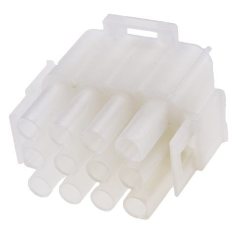 BBAtechniek artnr. 15278 - MATE-N-LOK male connector 12-polig (10x)