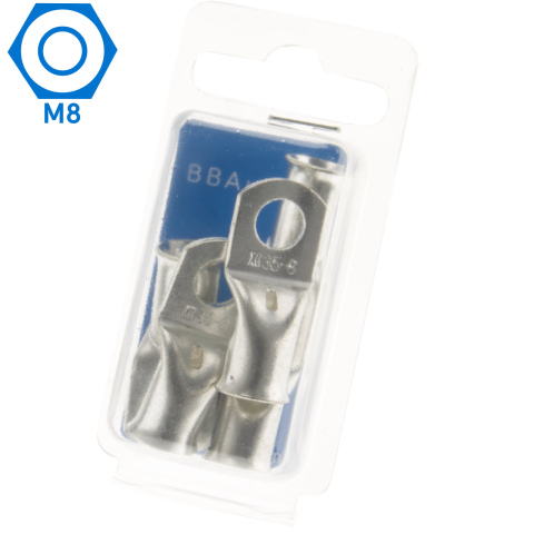 BBAtechniek artnr. 17709 - 35mm² M8 gesloten kabeloog  (5x) 
