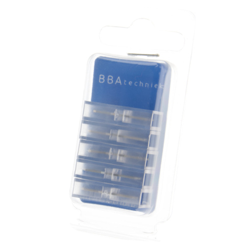 BBAtechniek artnr. 16872 - Doorverbindconnector 1-polig 6.3x0.8mm (5x)