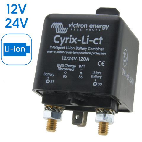 Victron Cyrix-Li-ct 12/24V 120A accuscheider (1x)
