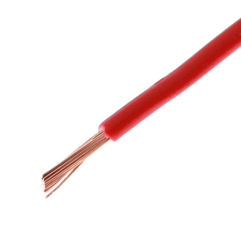 BBAtechniek artnr. 10223 - Kabel 0.75mm2 rood (100m)