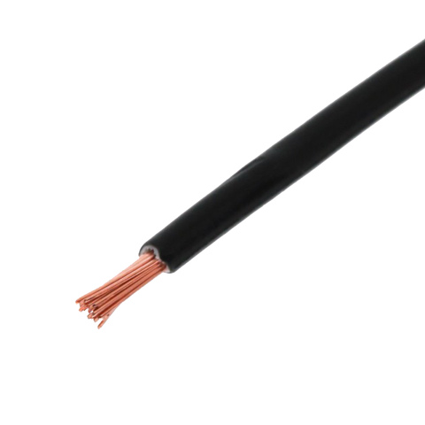 BBAtechniek artnr. 10277 - Kabel 1.0mm2 zwart (100m)