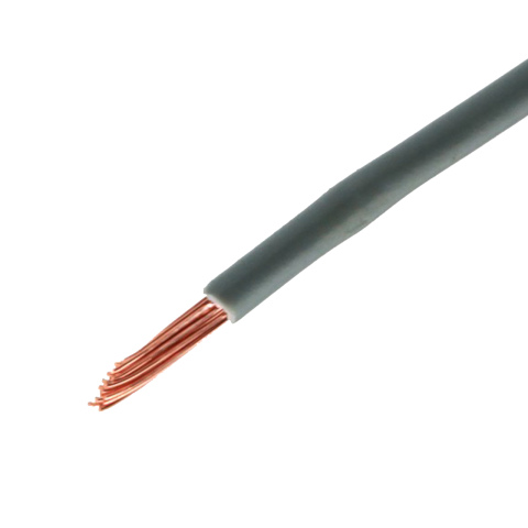 BBAtechniek artnr. 10451 - Kabel 1.0mm2 grijs (100m)