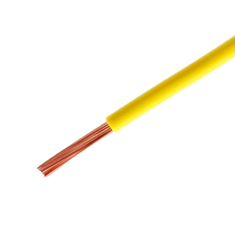 BBAtechniek artnr. 10588 - Kabel 1.5mm2 geel (100m)