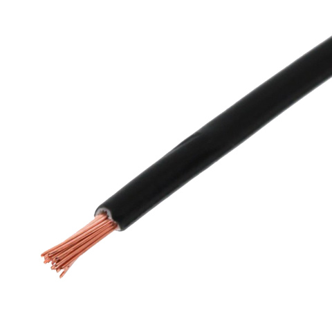 BBAtechniek artnr. 10594 - Kabel 2.0mm2 zwart (100m)