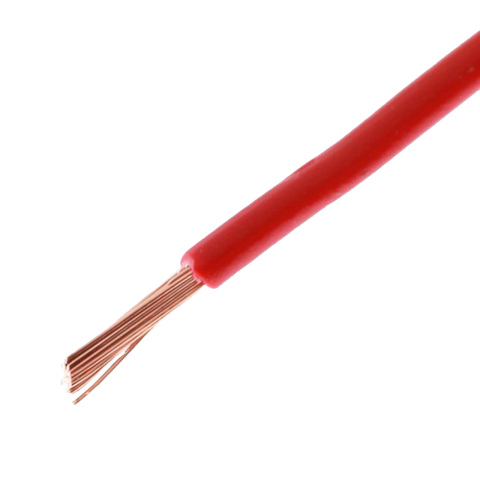 BBAtechniek artnr. 10664 - Kabel 2.0mm2 rood (100m)