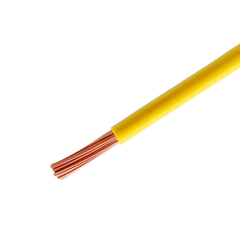BBAtechniek artnr. 10726 - Kabel 2.0mm2 geel (100m)