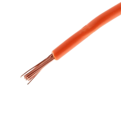 BBAtechniek artnr. 10744 - Kabel 2.5mm2 oranje (100m)