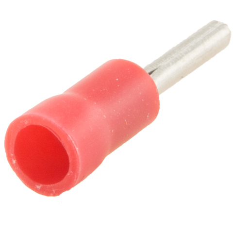 BBAtechniek artnr. 11196 - Kabelschoen pensteker Ø2mm rood 1.98cm (100x)