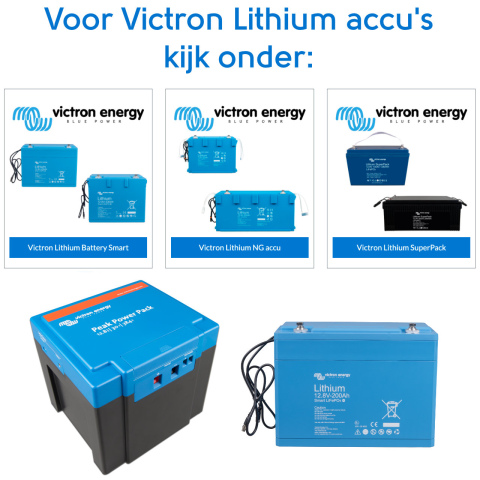 BBAtechniek artnr. 1232 -  Victron Lithium accu’s