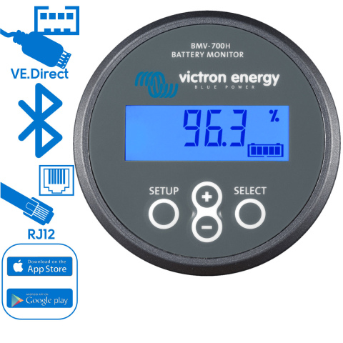 BBAtechniek artnr. 38232 - Victron BMV-700H accu monitor (1X)