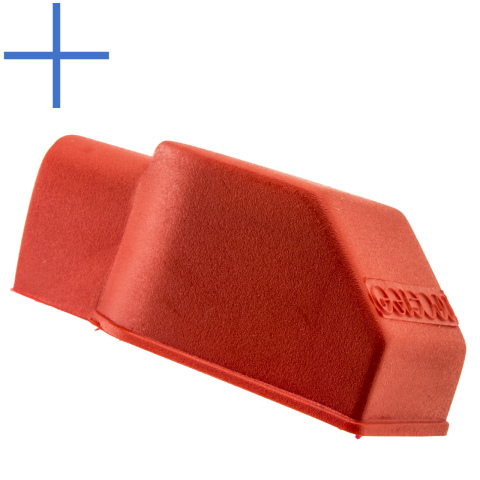 BBAtechniek artnr. 13571 - Afdekkap 10-70mm² rood (10x)