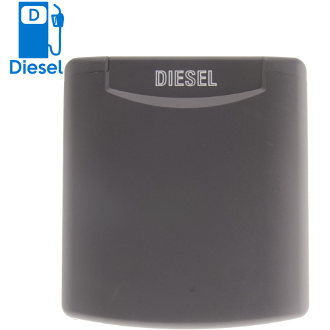 BBAtechniek artnr. 45036 - Losse klep icoon Diesel donker grijs (1x)
