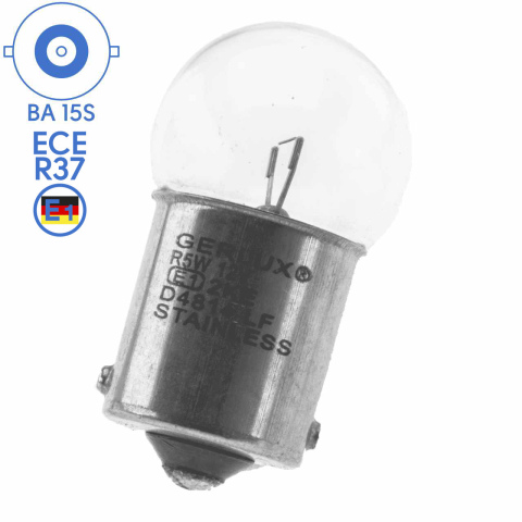 BBAtechniek artnr. 16354 - BA15S 12V 5W BS207 lamp (10x)