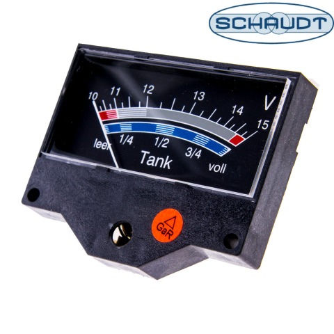 BBAtechniek artnr. 8851 - Schaudt meetinstrument 10-15V + tankinhoud (1x)