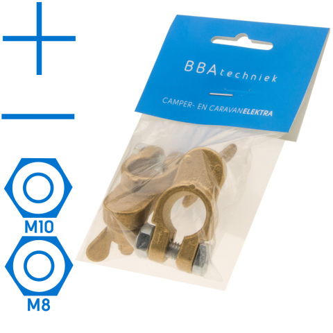 BBAtechniek artnr. 17678 - Accupoolklem 16-35mm² - + M8 M10 ø 8mm² set (1x)
