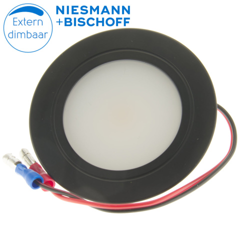 BBAtechniek artnr. 65584 - Campobasso 12V 3W ronde inbouw LED spot (1x)