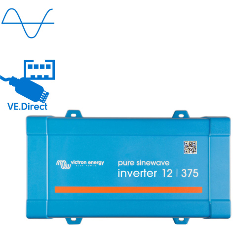 BBAtechniek artnr. 90023 - Victron Phoenix omvormer 12/375 VE.Direct IEC (1x)