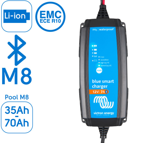 BBAtechniek artnr. 38320 - Victron Blue Smart IP65 acculader 12/7-1 (1x)