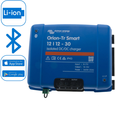 BBAtechniek artnr. 8573 - Victron Orion-Tr Smart 12/12-30A 360W (1x)