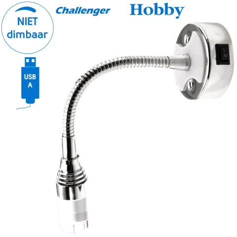 Venice flex LED lamp 12V 1W 3000K 60lm USB (1x)