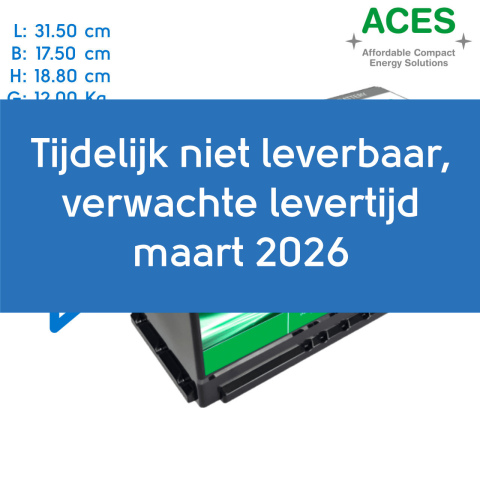 BBAtechniek artnr. 37083 - 12V 100Ah Aces Lithium accu zonder lader (1x)