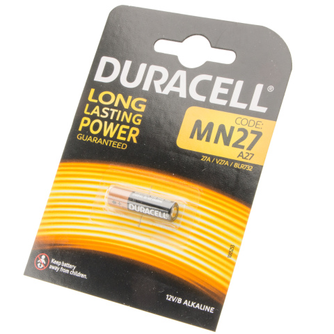 BBAtechniek artnr. 27072 - 12V MN27 Duracell Alkaline batterij (1x)
