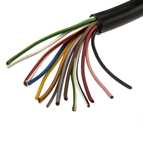 BBAtechniek artnr. 10861 - Kabel 14-aderig 9x1.5mm2+5x2.5mm2 Ø14mm (25m)