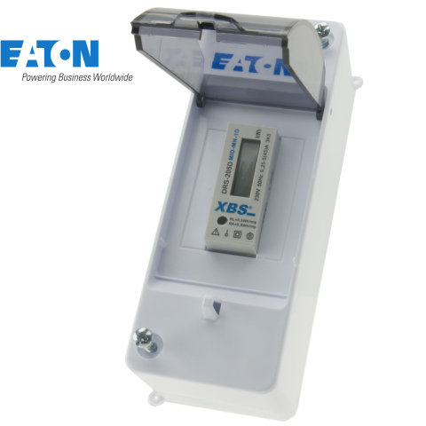 BBAtechniek artnr. 27078 - BBA kWh meter met behuizing 40A DIN-rail (1x)