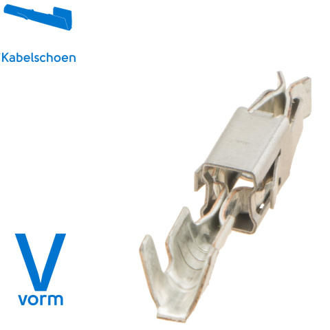 BBAtechniek artnr. 12459 - Kabelschoen 0.5-1.0mm2  (100x)