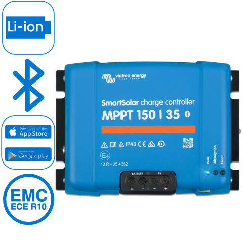 BBAtechniek artnr. 8585 - Victron SmartSolar MPPT 150/35 12/24/48V (1x)